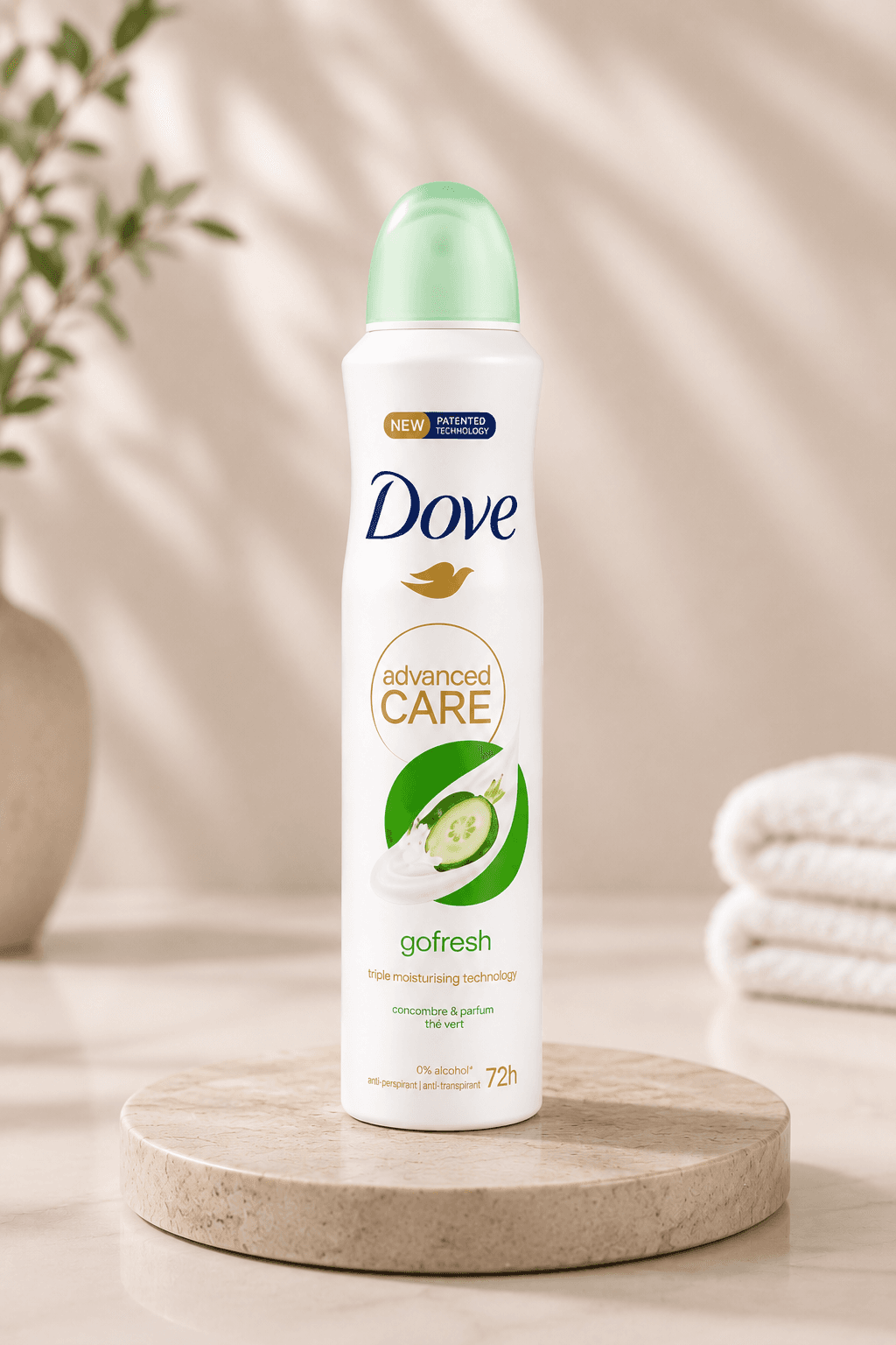 🥒 Dove Go Fresh Concombre